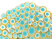 Nido 2 Celeste Blue and Amber Bowl
