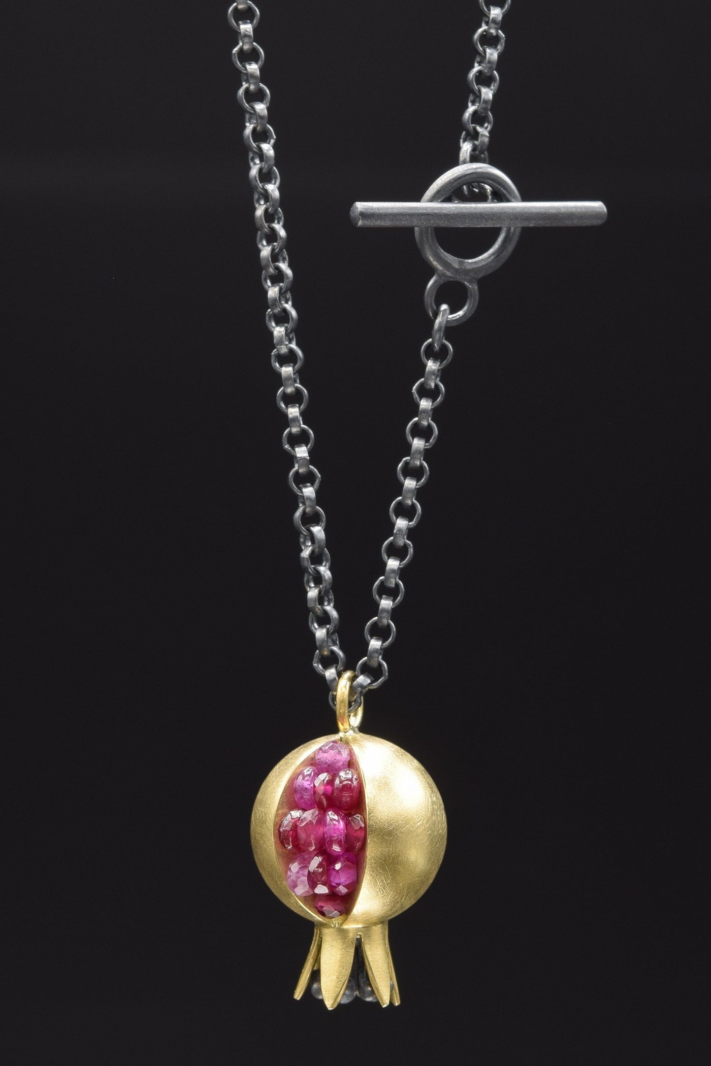 Gold Pomegranate Necklace