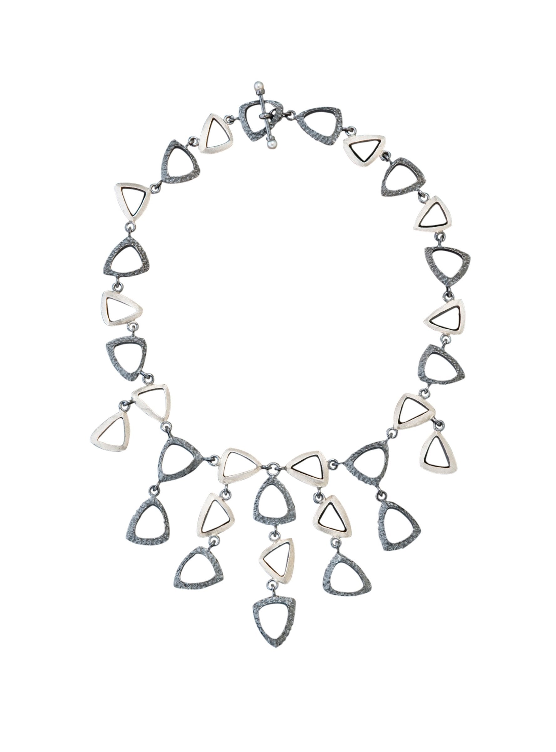 Triangle Bib Necklace
