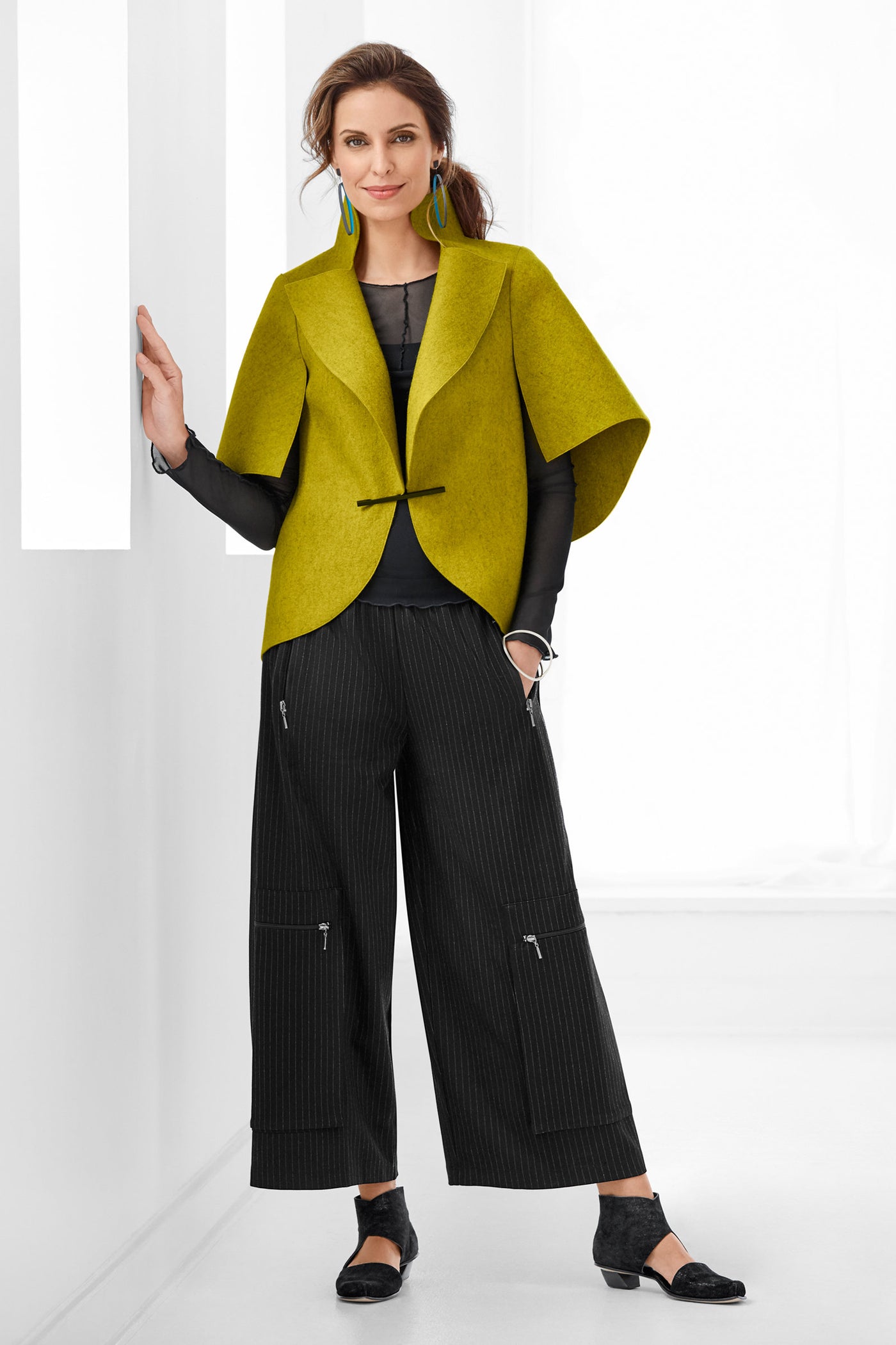 shown with the cosmopolitan pant by spirithouse and the hera shoe by cydwoq