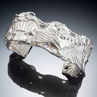 Shell-Design Cuff Bracelet | Photo by Ralph Gabriner