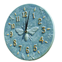 Honeybee Wall Clock in Turquoise