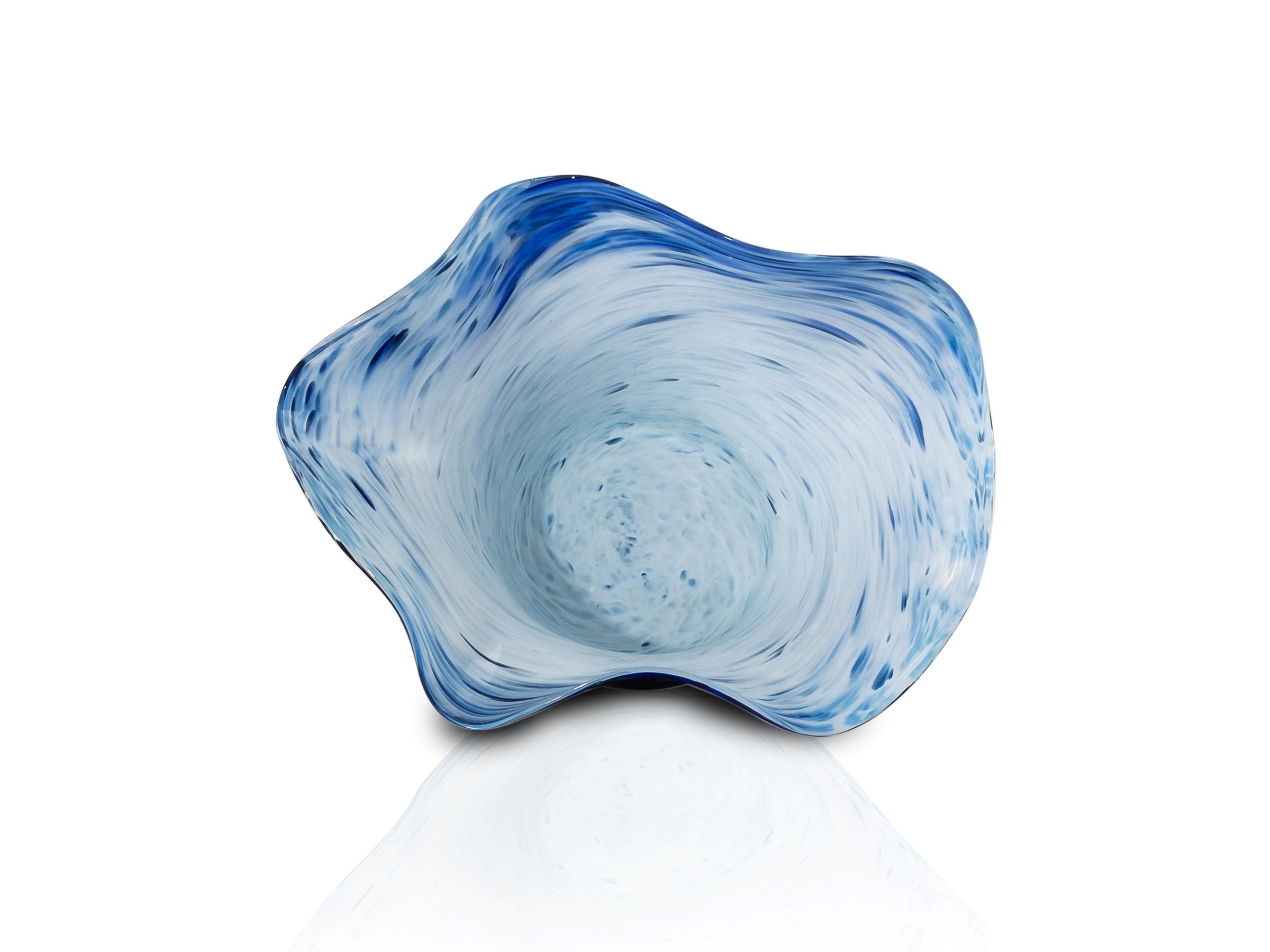 Cobalt Swirl Bowl
