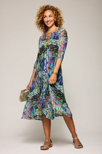 Crushed Mesh Roanna Dress