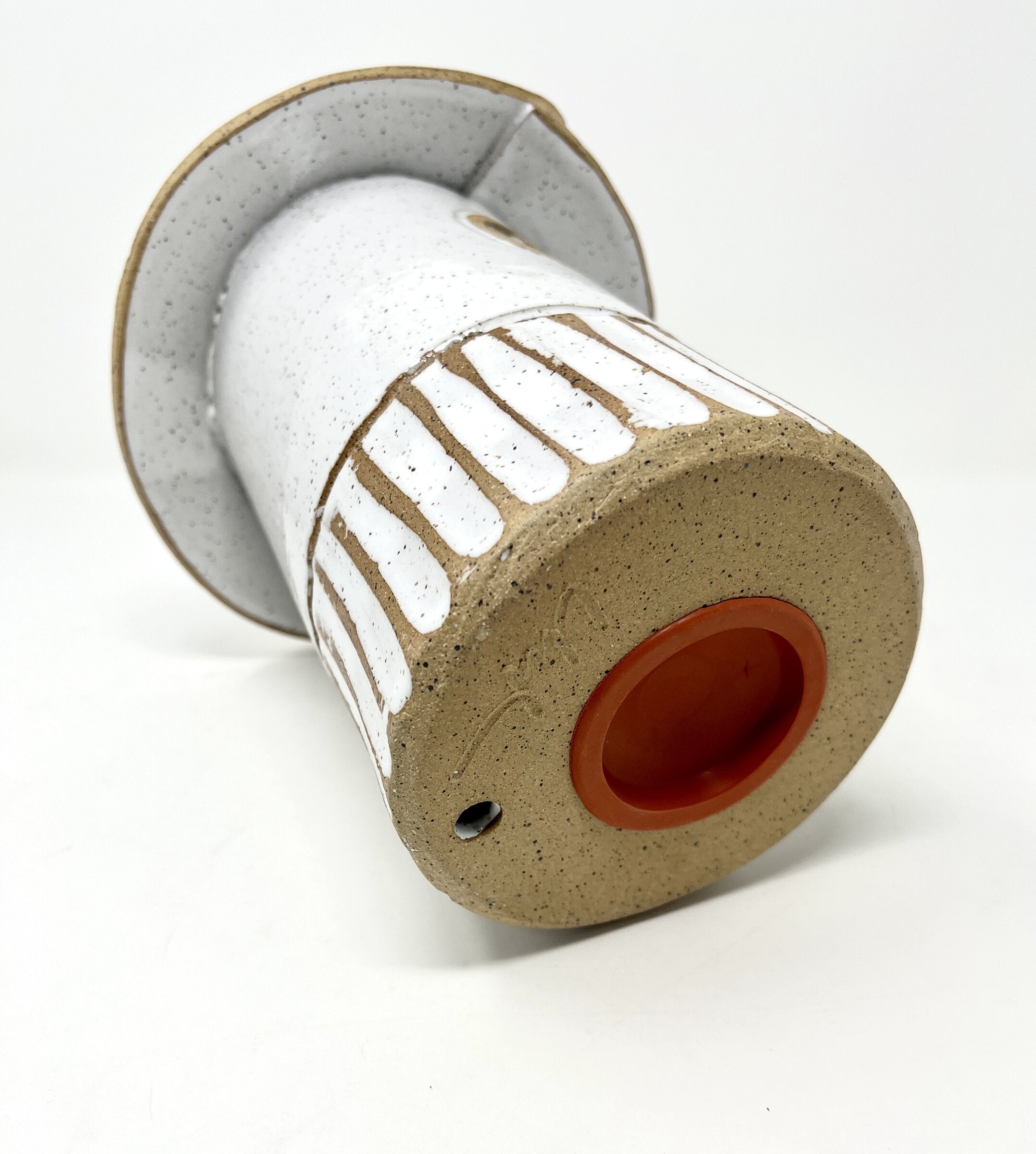 Rustic White Bird House