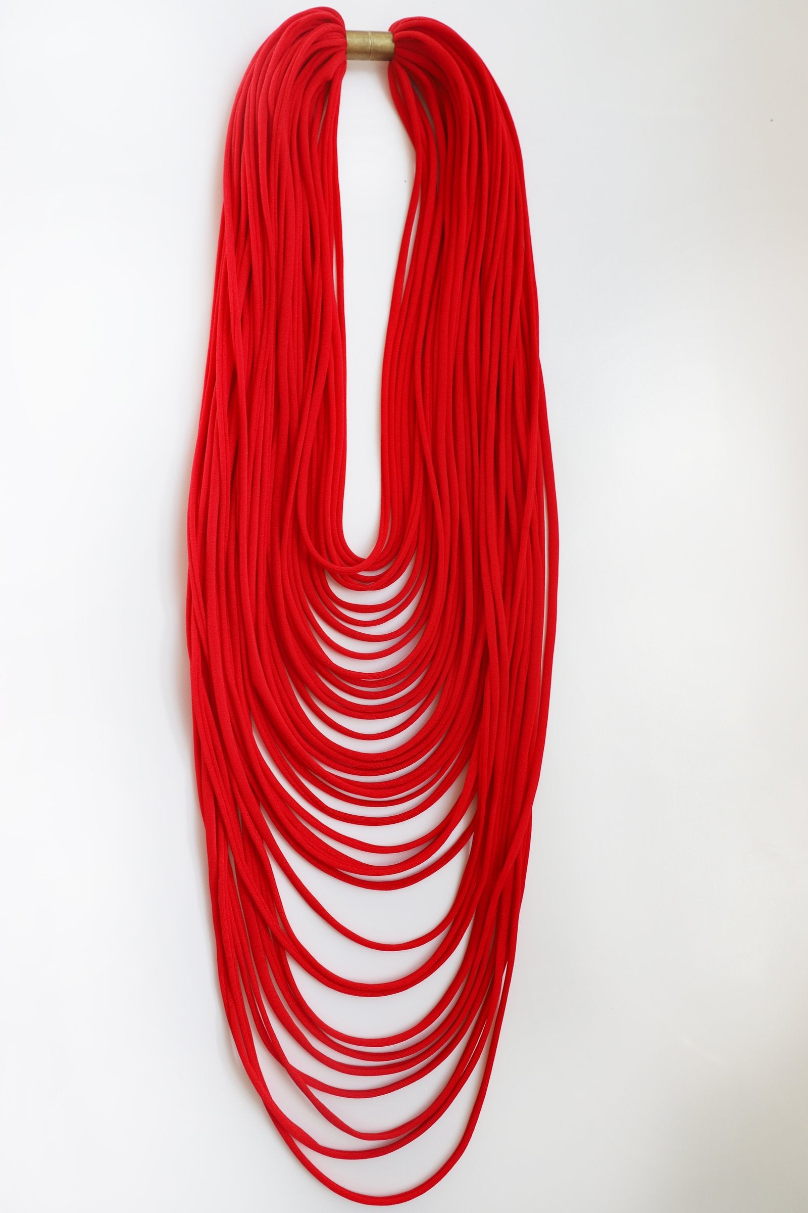 Solid Multi-Strand Necklace