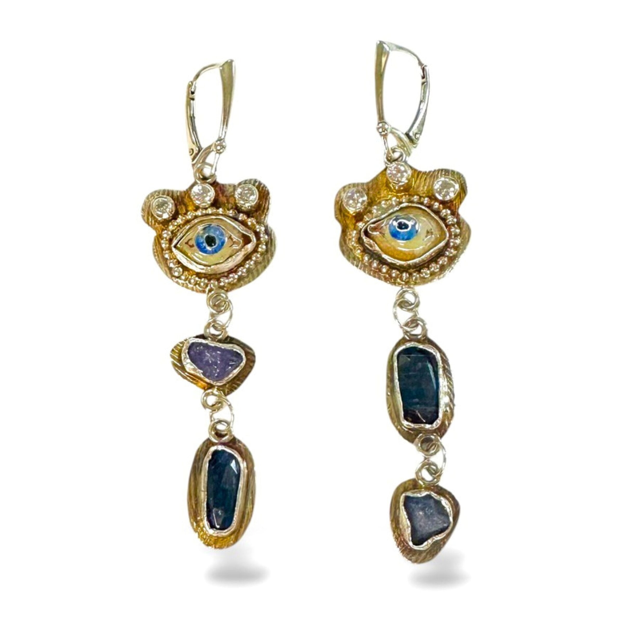 Evil Eye Talisman Earrings II