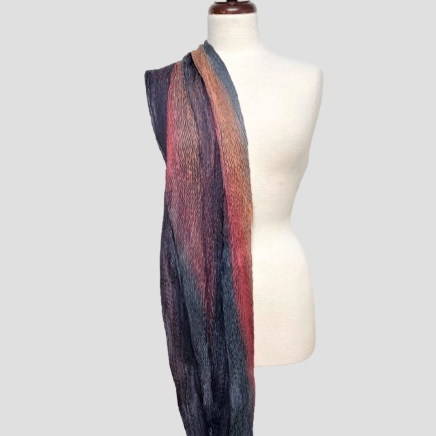 Silk Shibori Shawl