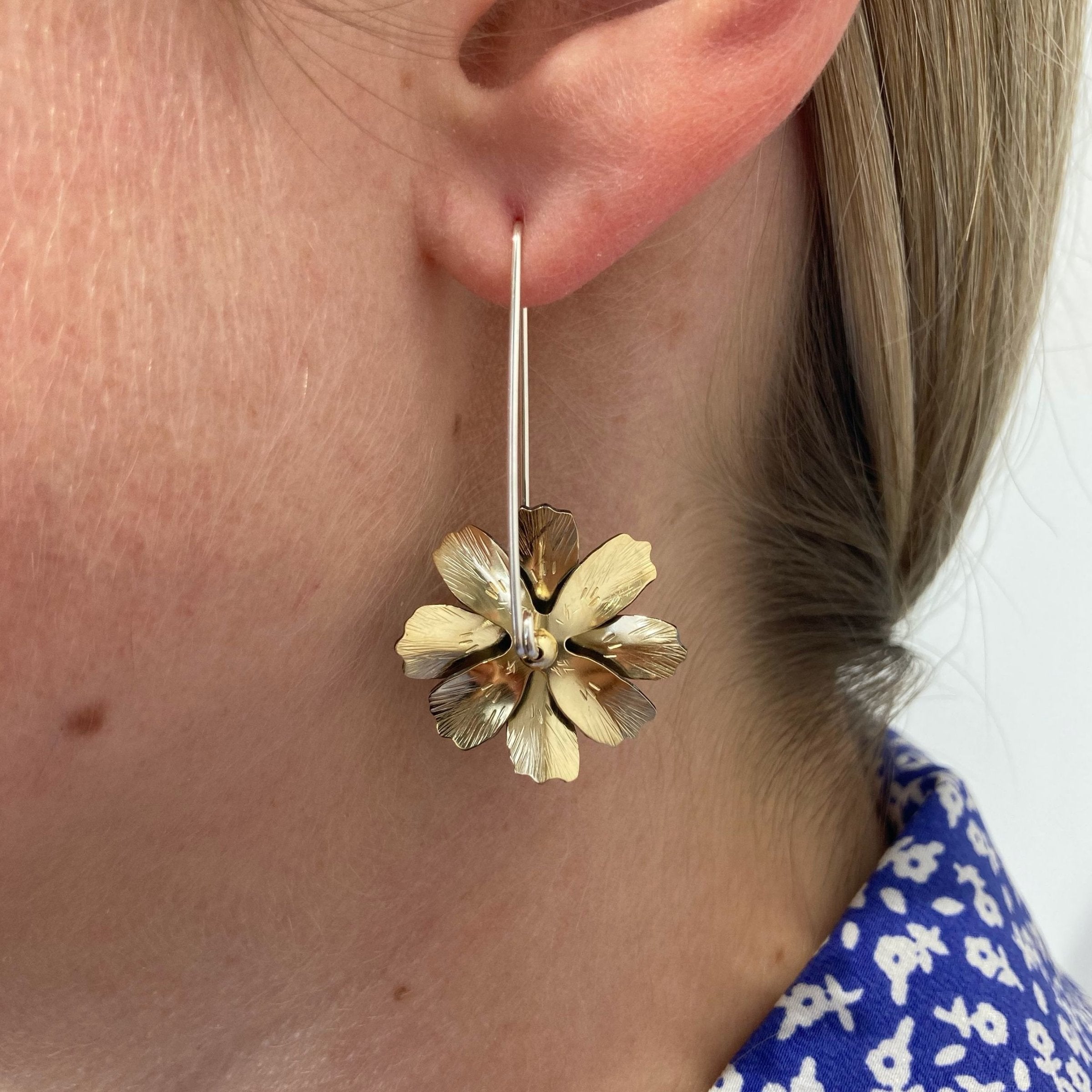Garden Pleasures Cosmos Earrings