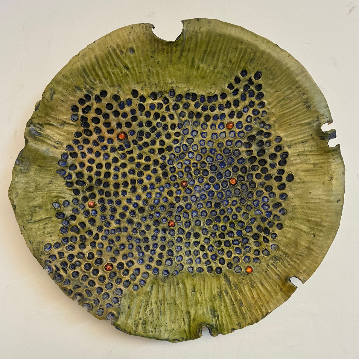 Freeform Green Celestial Landscape