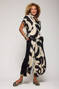 Black/Ivory Mix