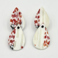Kinetic Teardrop Lined Earrings