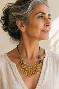 Gathered Necklace