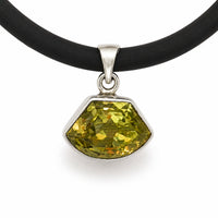 Free-Form Lemon Topaz Necklace