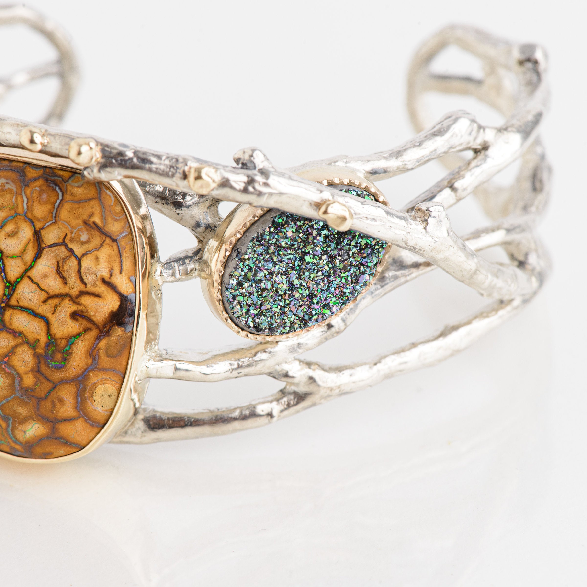 Koroit Opal Twig Cuff