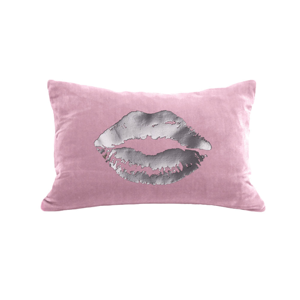 gunmetal on antique pink