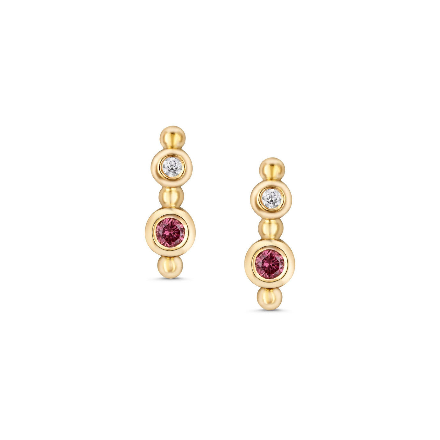 Pink Diamond Elixir Top Studs