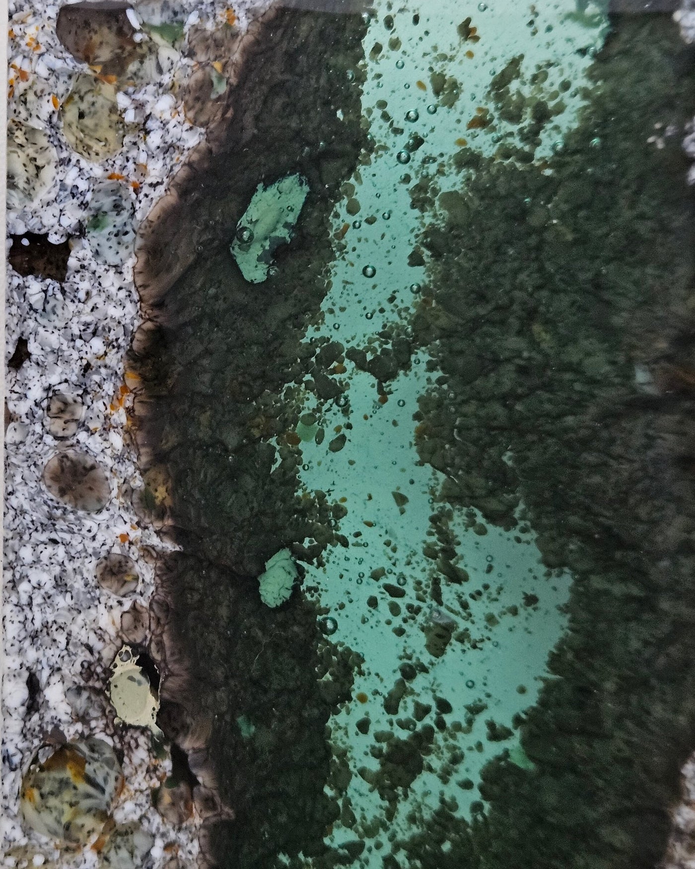 Meander Series - Light Ming Green II