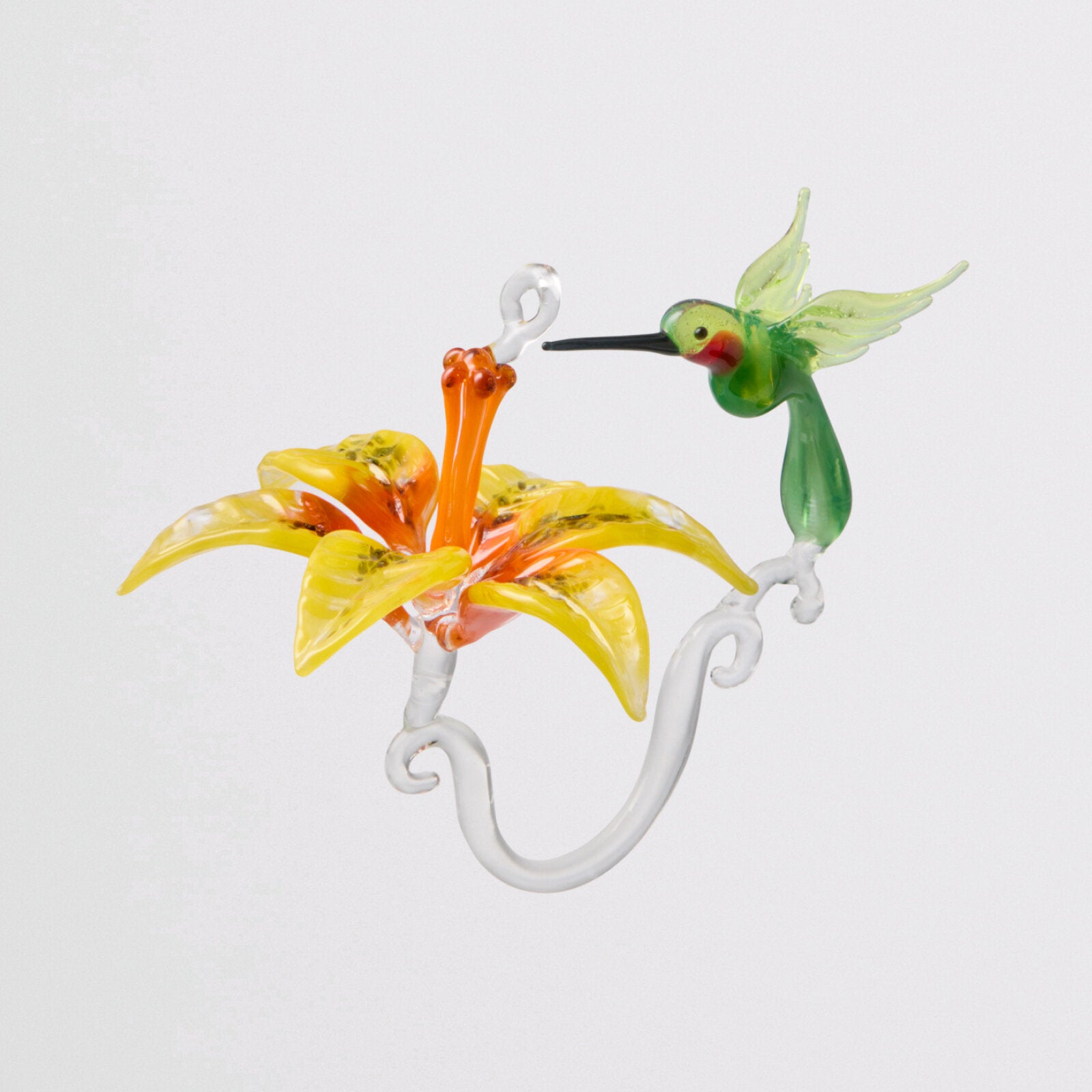 Hummingbird & Lily