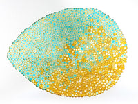 Nido 2 Celeste Blue and Amber Bowl