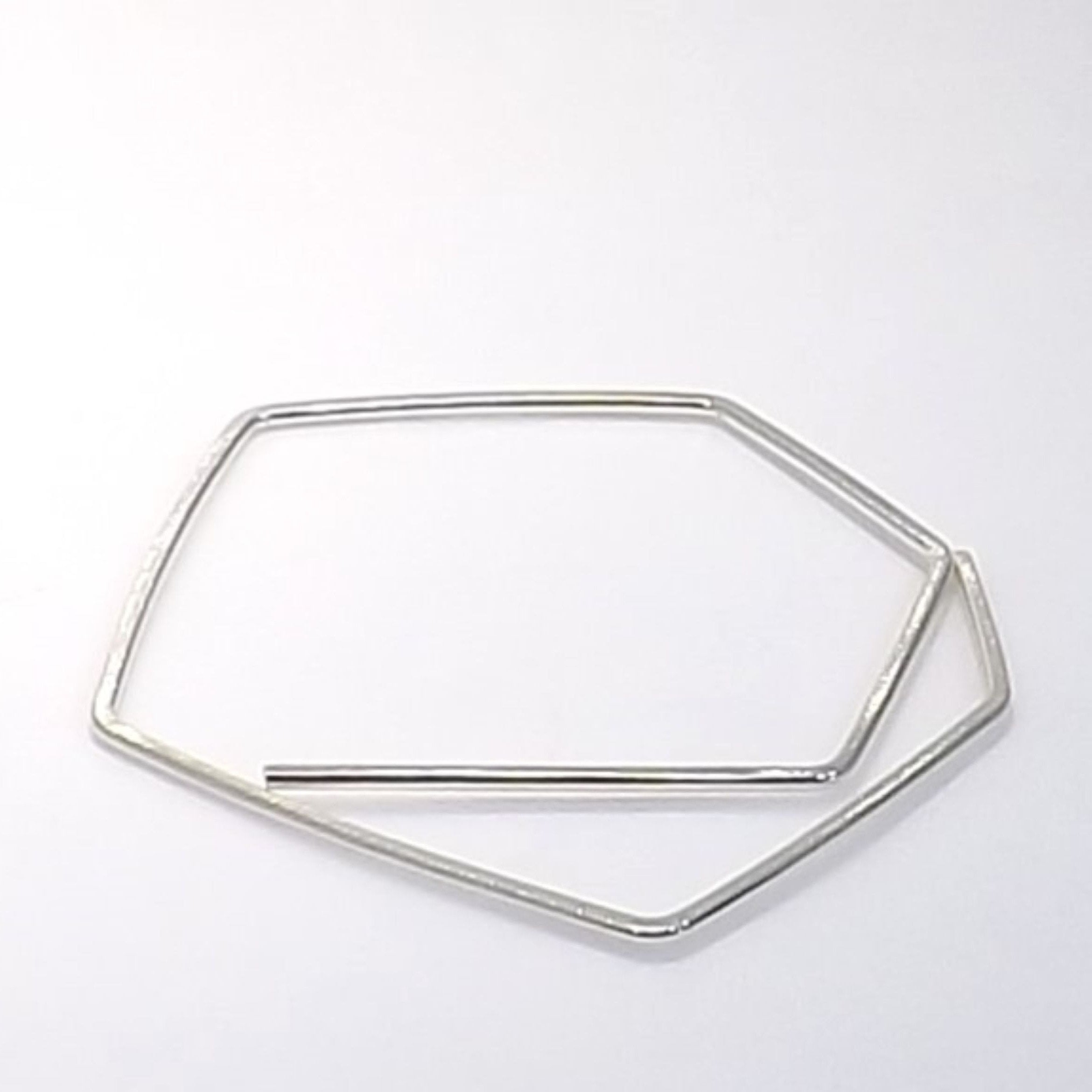 Slim Octagon Bangle