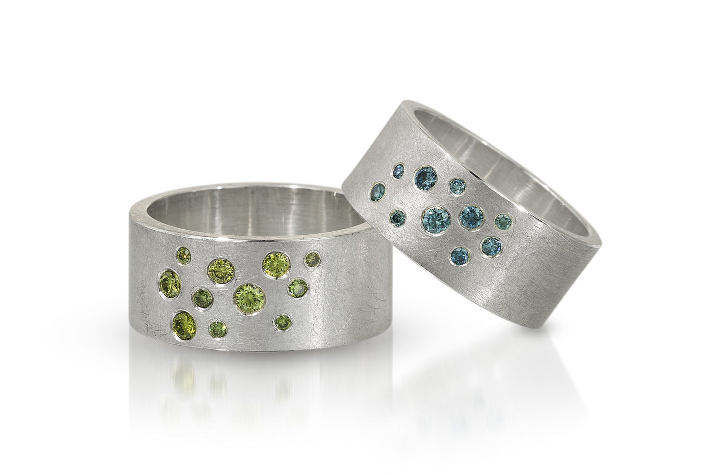 Wide Diamond Band