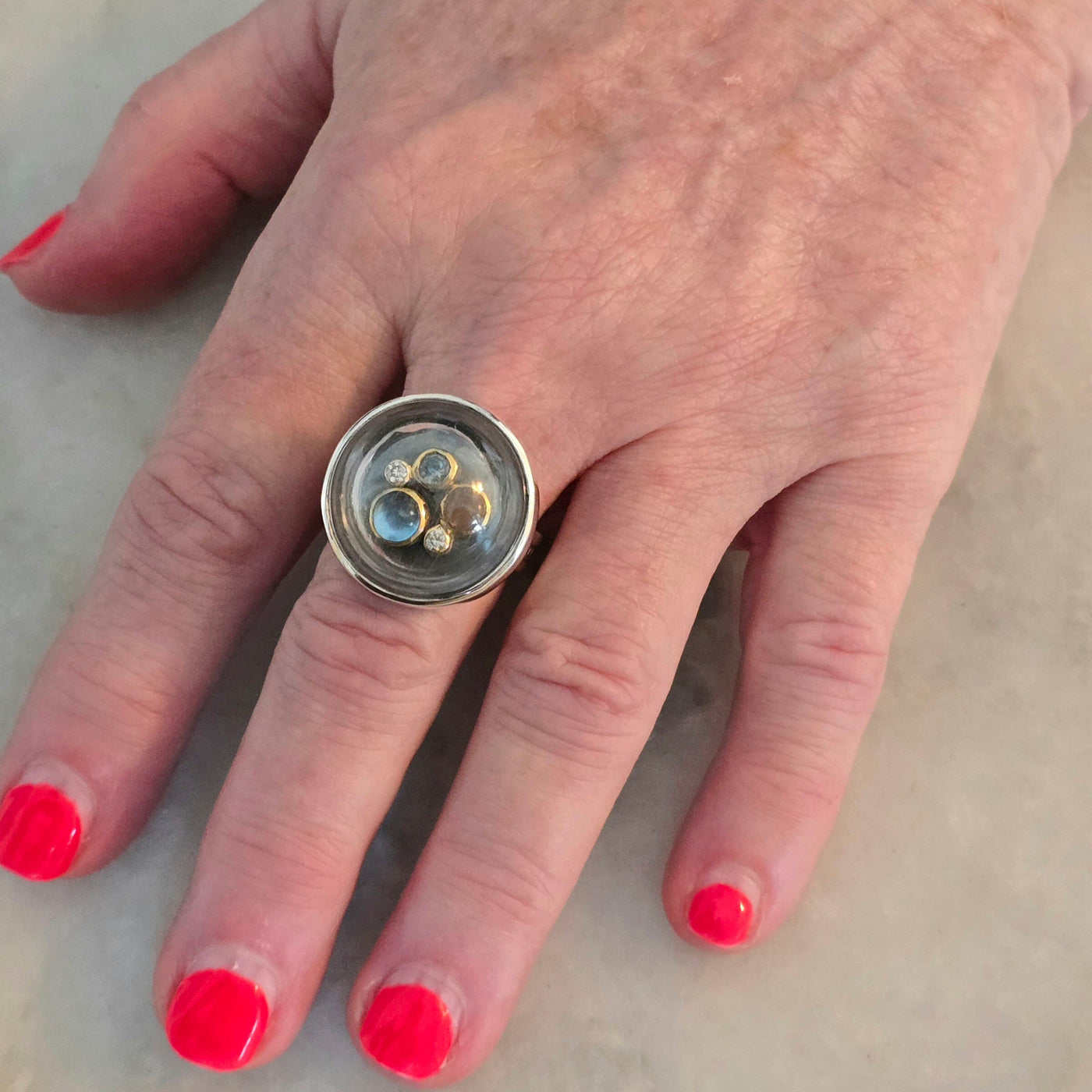 Gem Dome Ring