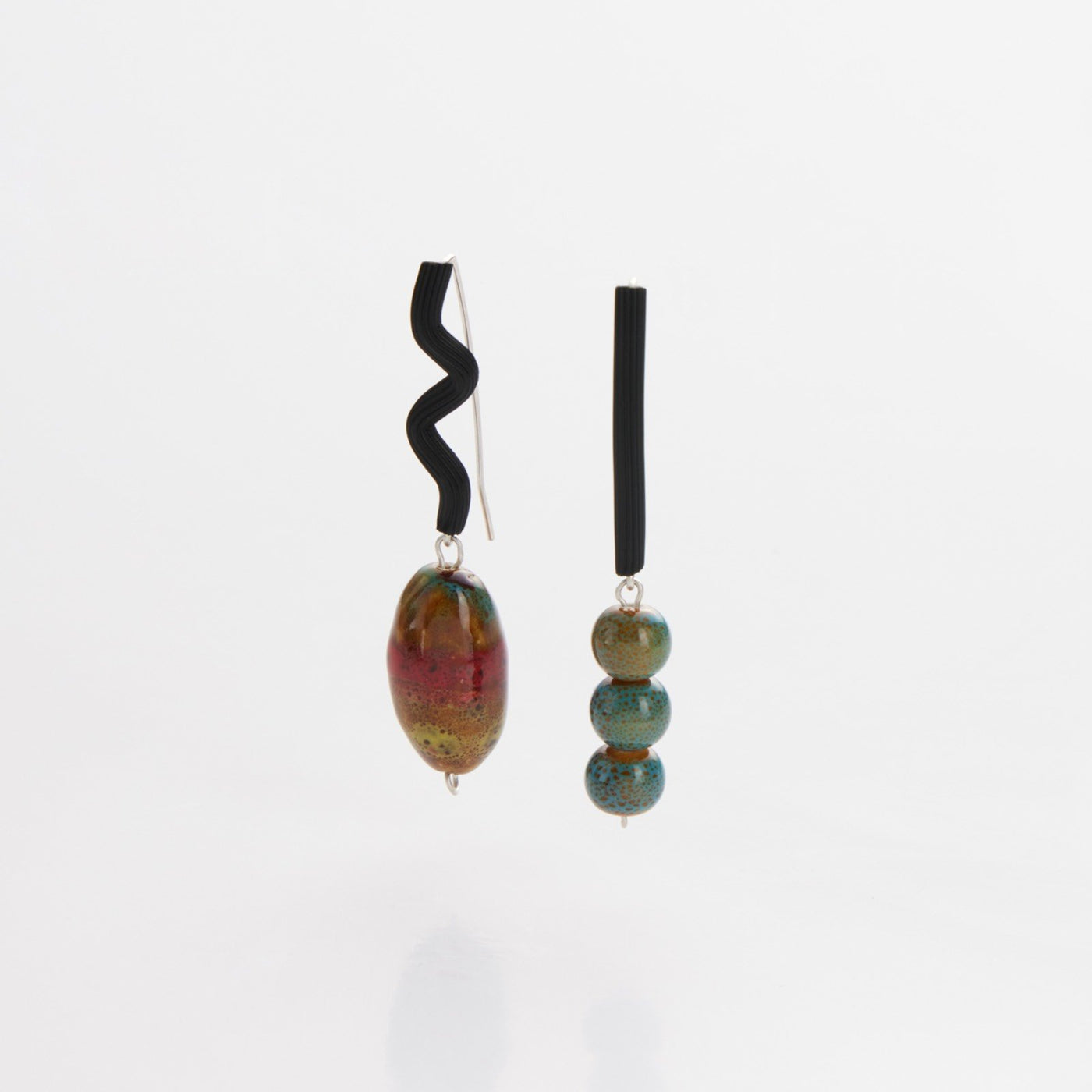 Earth Tones Bead Earrings