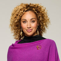 Shown with earrings by alicia goodwin