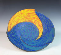 Sanded Leaf Bowl