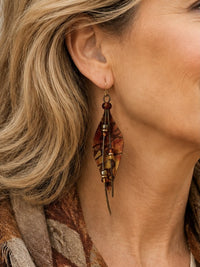 Laurel Batik Earrings