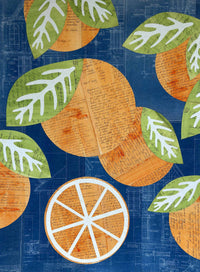 Orange Tree Diptych No. 1