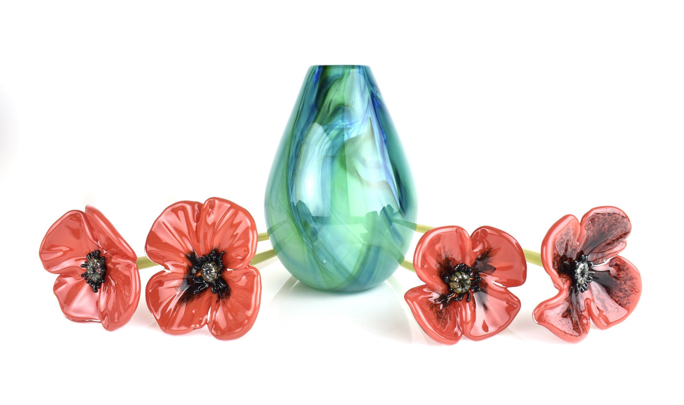 Forever Oriental Poppy Bouquet