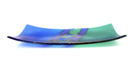 Blue and Green Platter