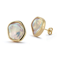 Blossom Pearl Stud Earrings