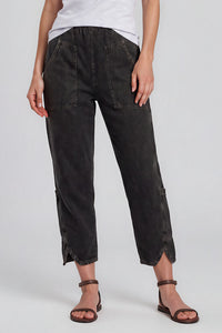 Split Front Slim Pant