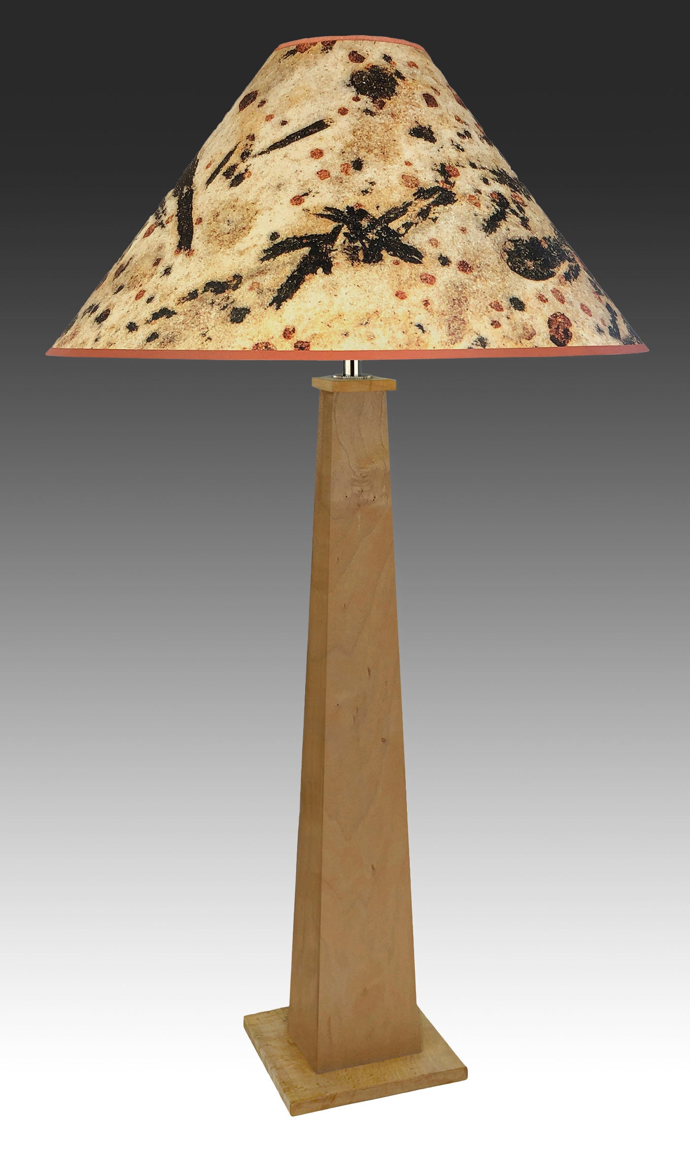 shown with maple base, no longer available