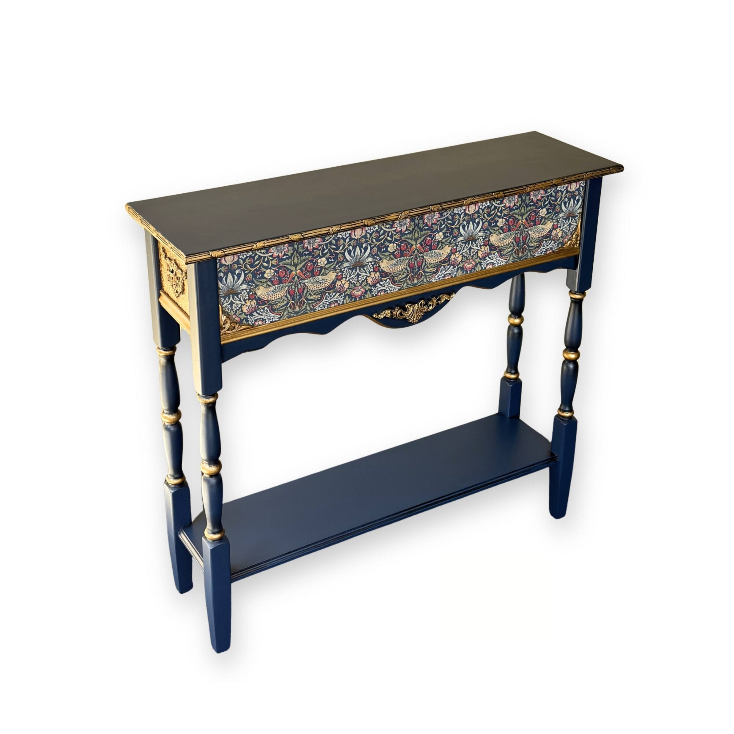 Midnight Aviary Console Table