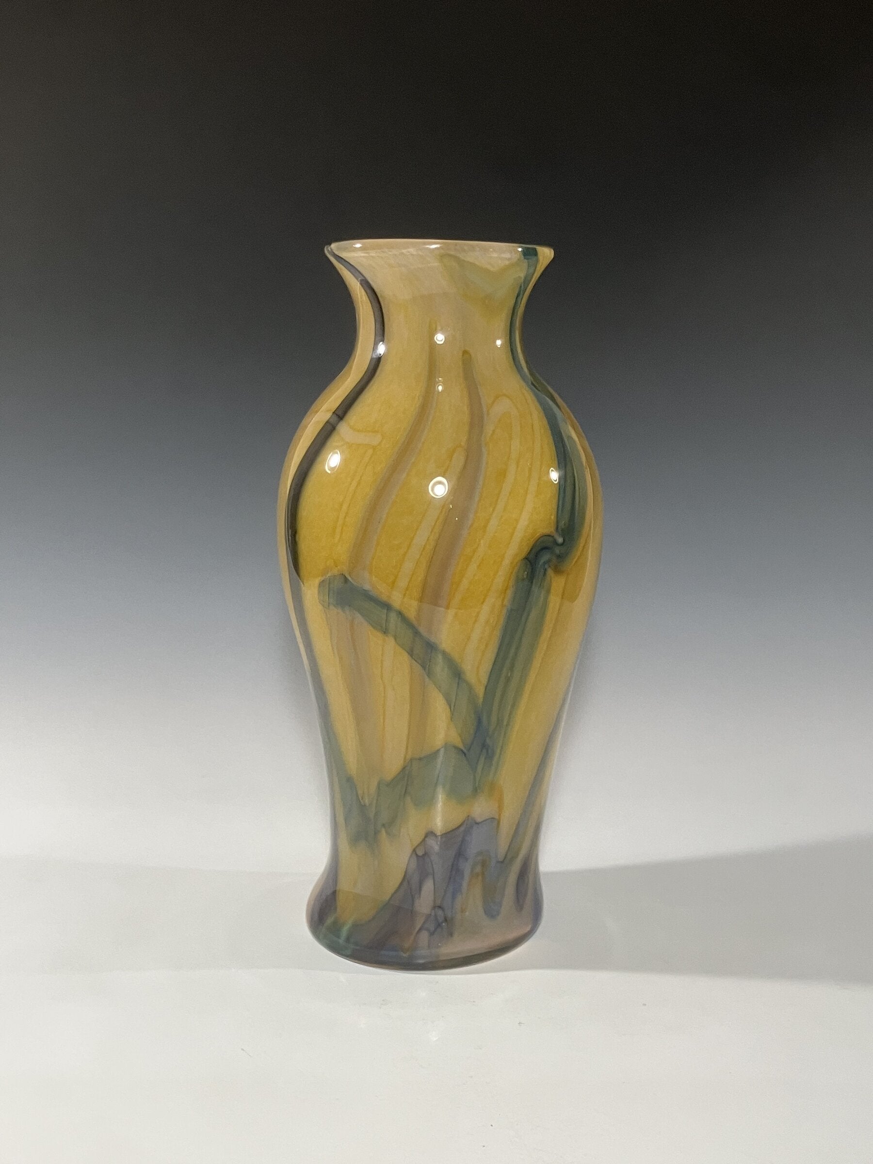 Quartzite Vase in Yellow