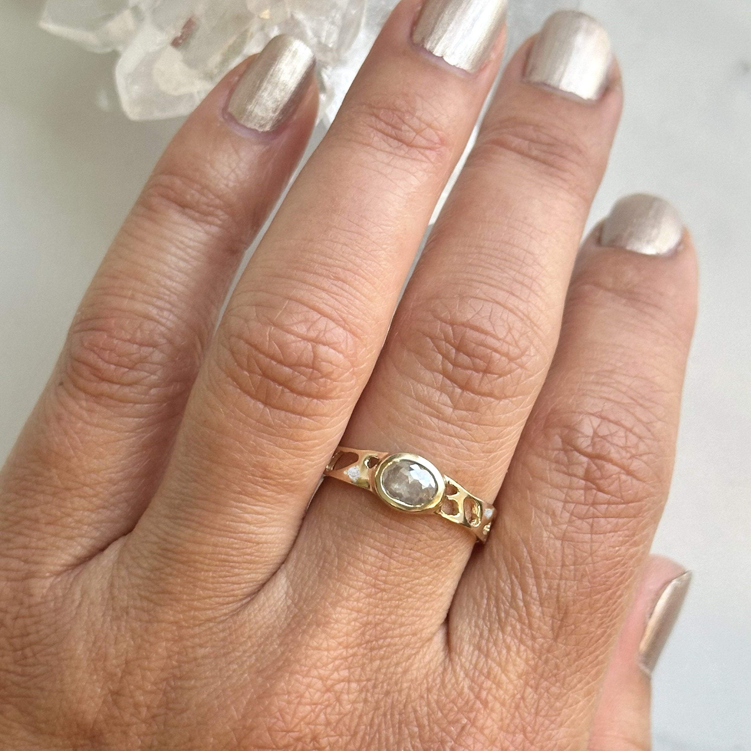 Little Sur Diamond Ring
