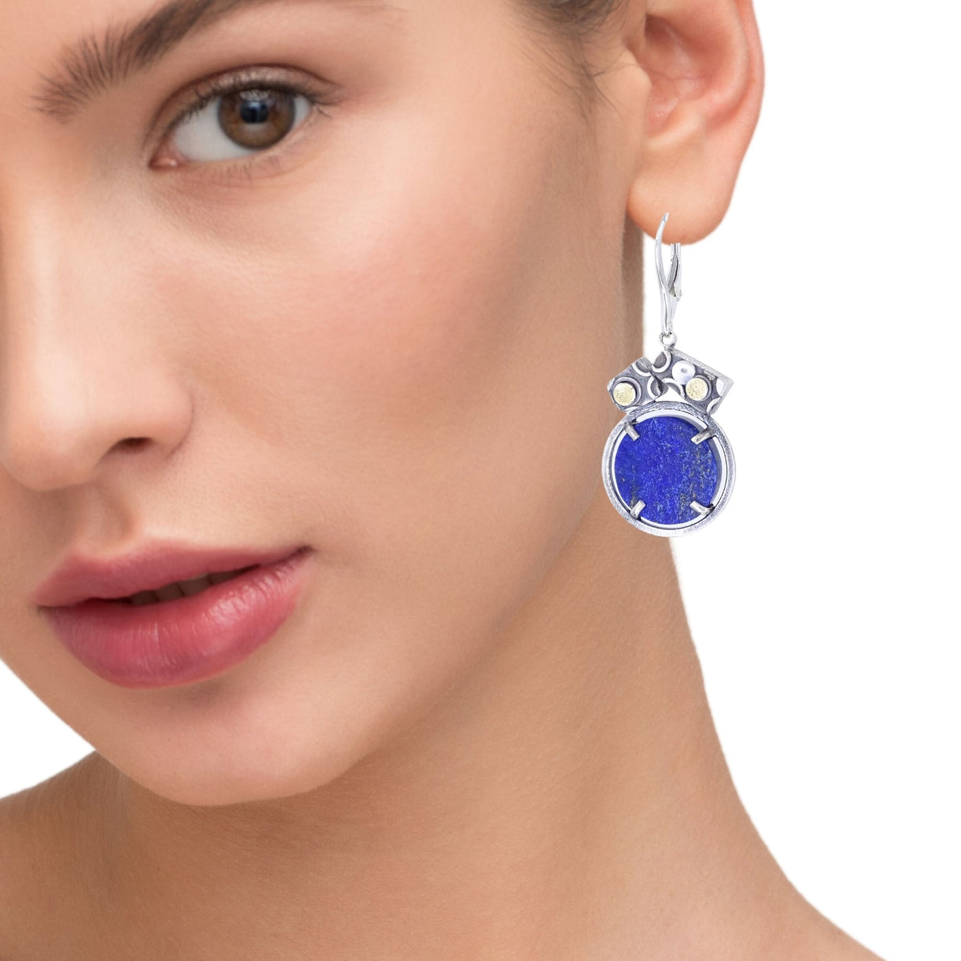 Azure Moon Earrings II
