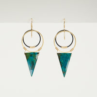Cairn Chrysocolla Earrings