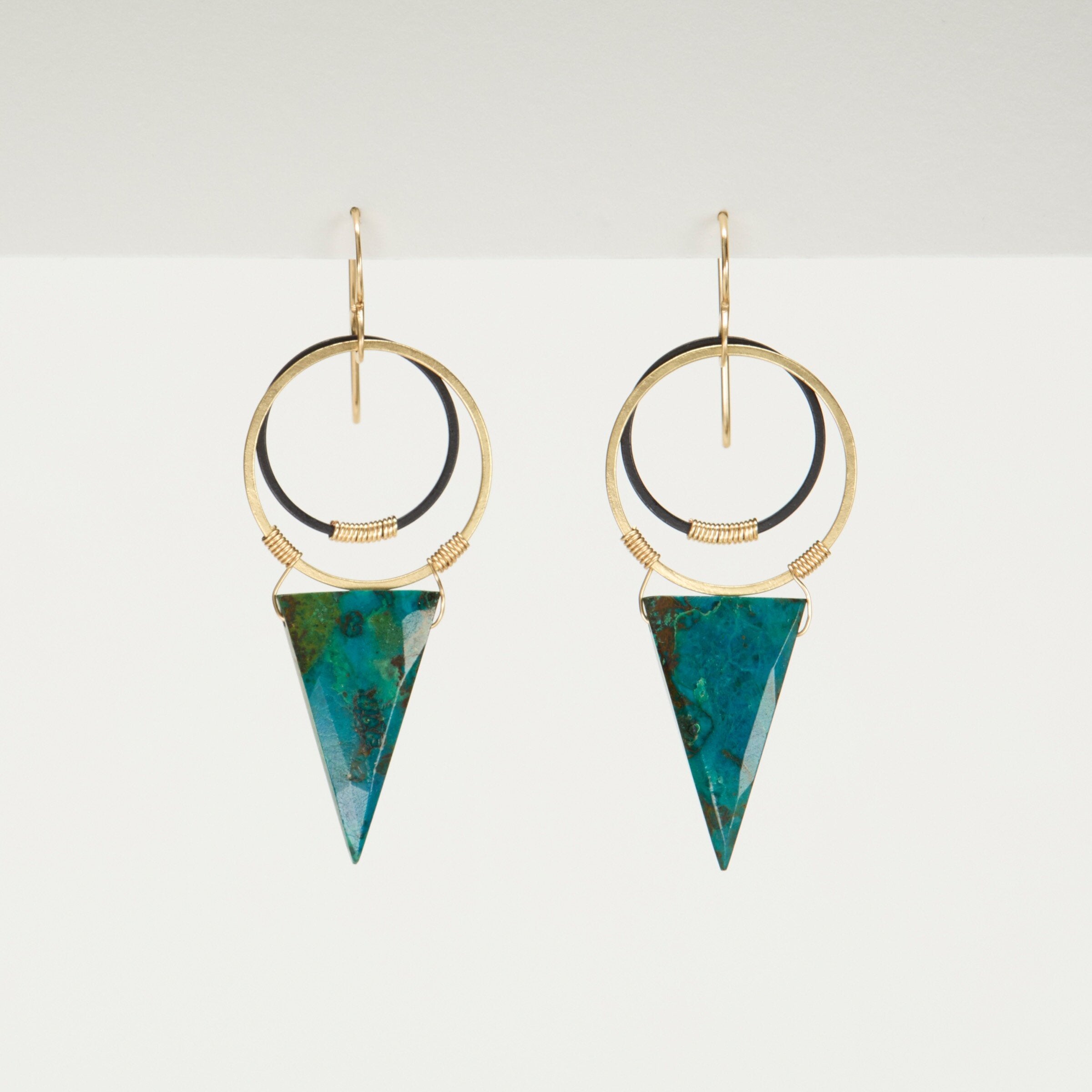 Cairn Chrysocolla Earrings