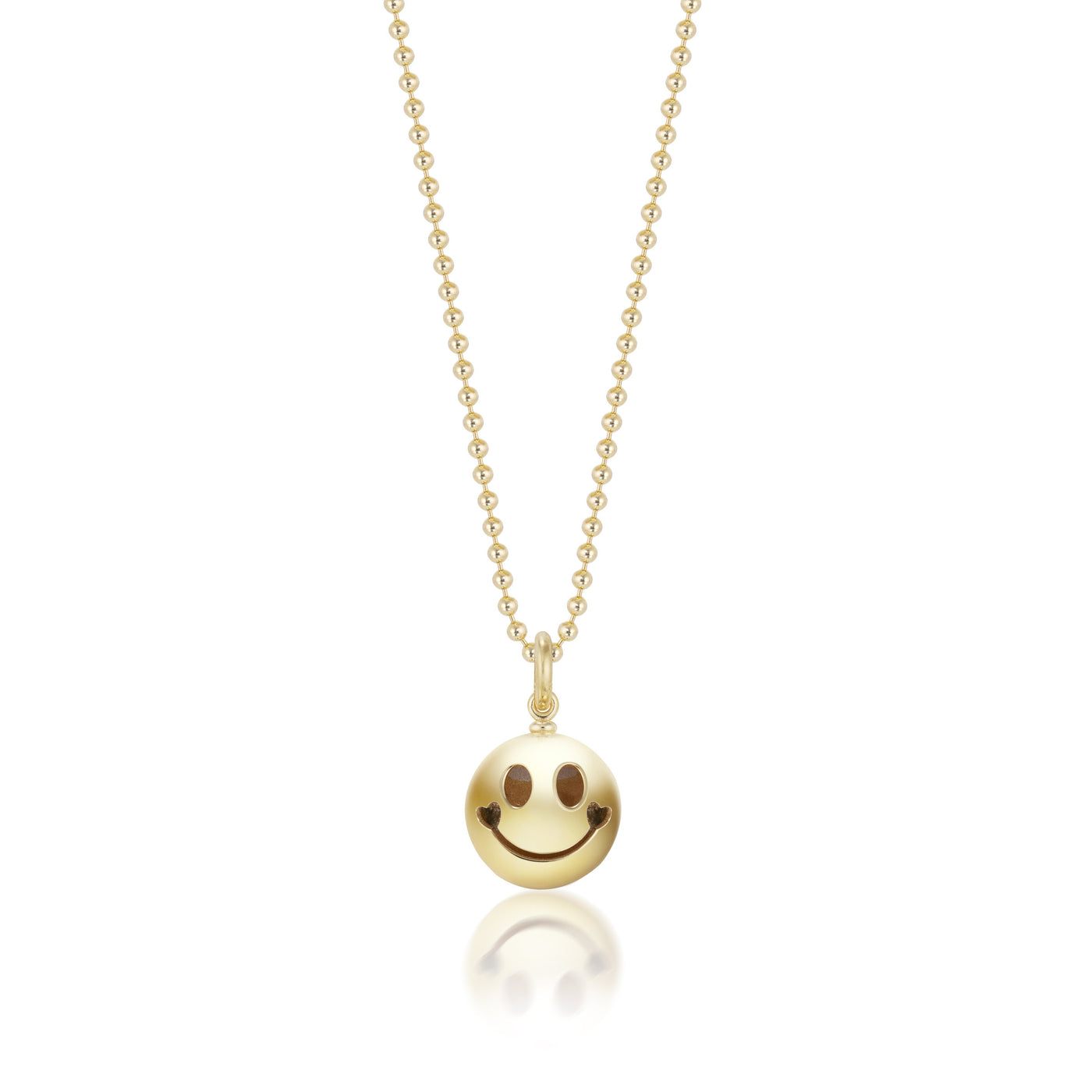 with Gold bead chain