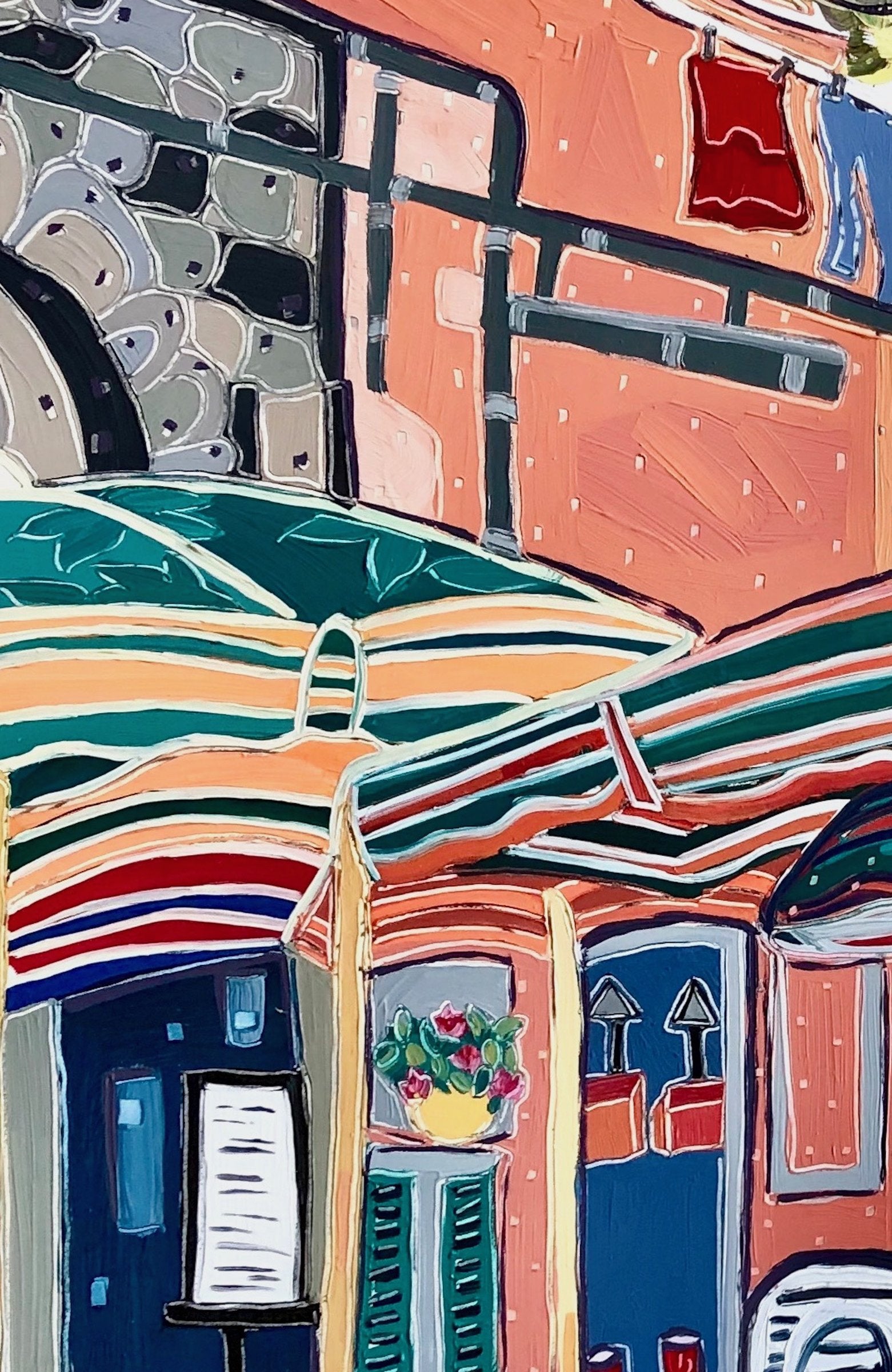 Umbrellas of Vernazza