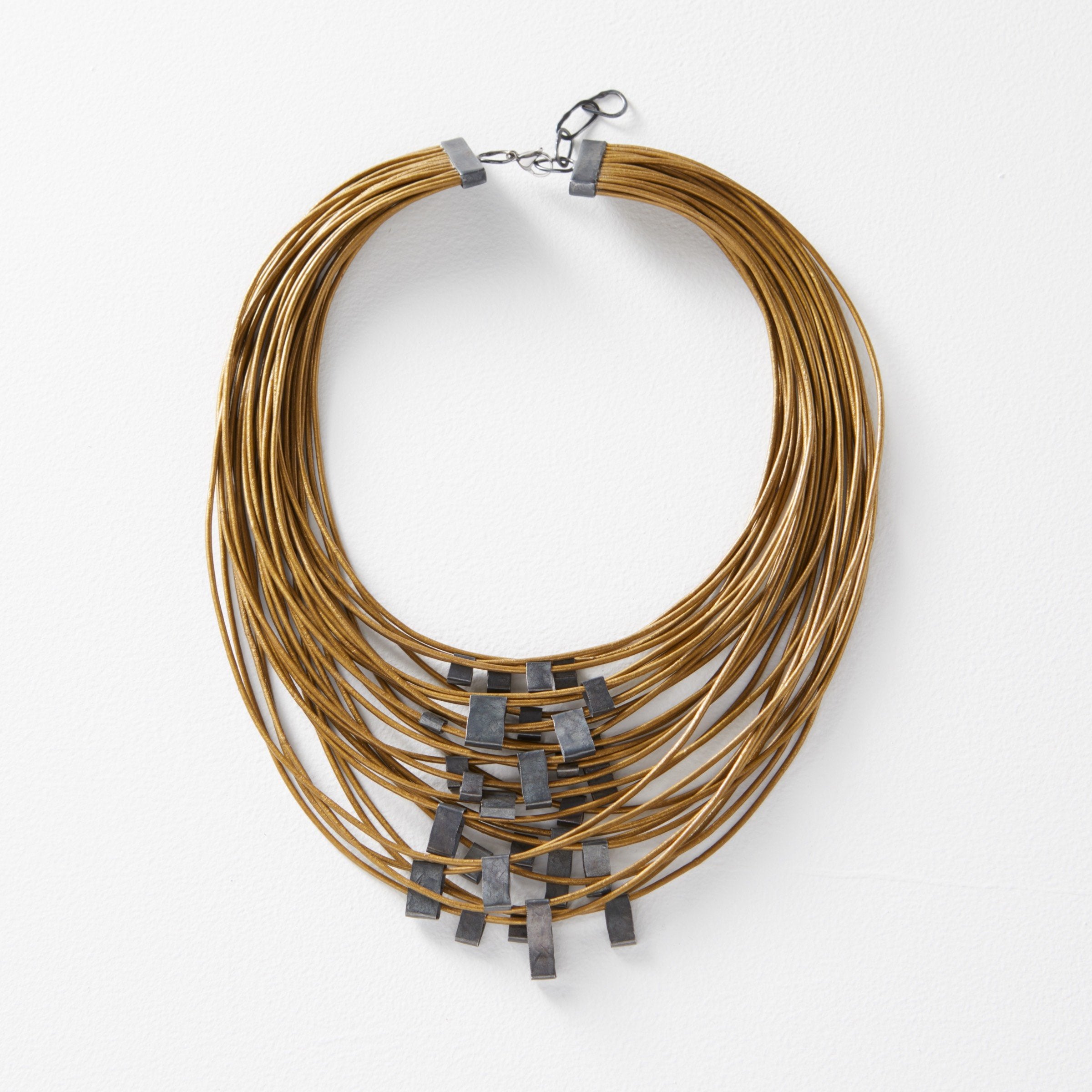 Organica Leather Necklace #11 · Artful Home