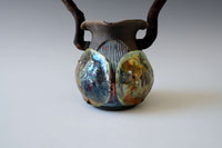 Smoked Shell Magic Forest Porcelain Vessel