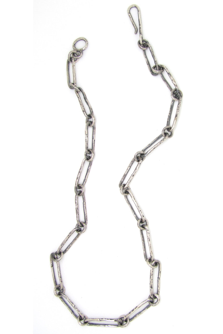 Oval Paperclip Chain Necklace