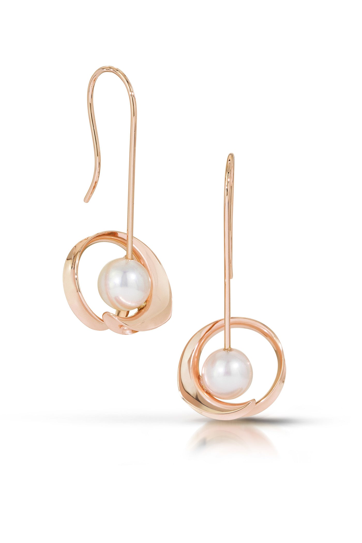 Rose Gold & Freshwater pearls
