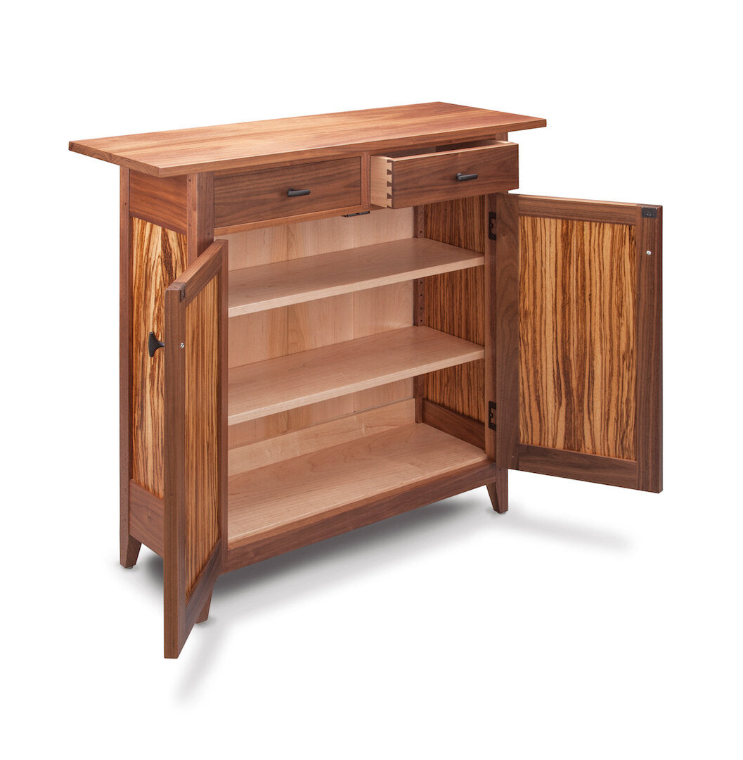 Zebra Two-Drawer Side Cabinet · Artful Home